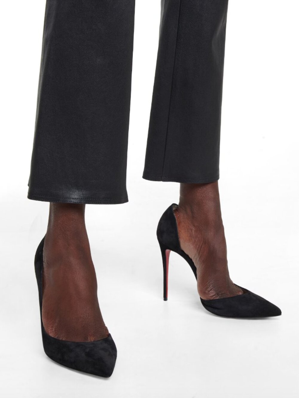 Christian Louboutin Iriza 100 Suede Pumps (38.5) - Picture 2 of 7